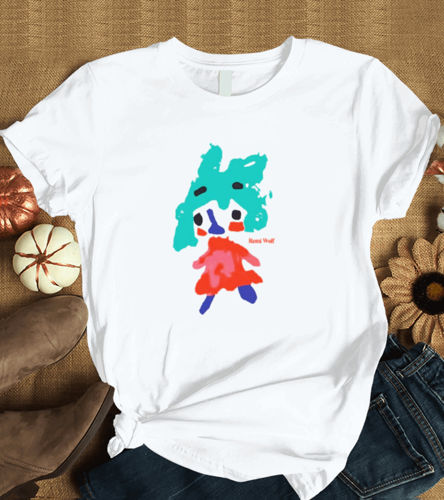 Remi Wolf Abstract Dress Girl T-Shirt