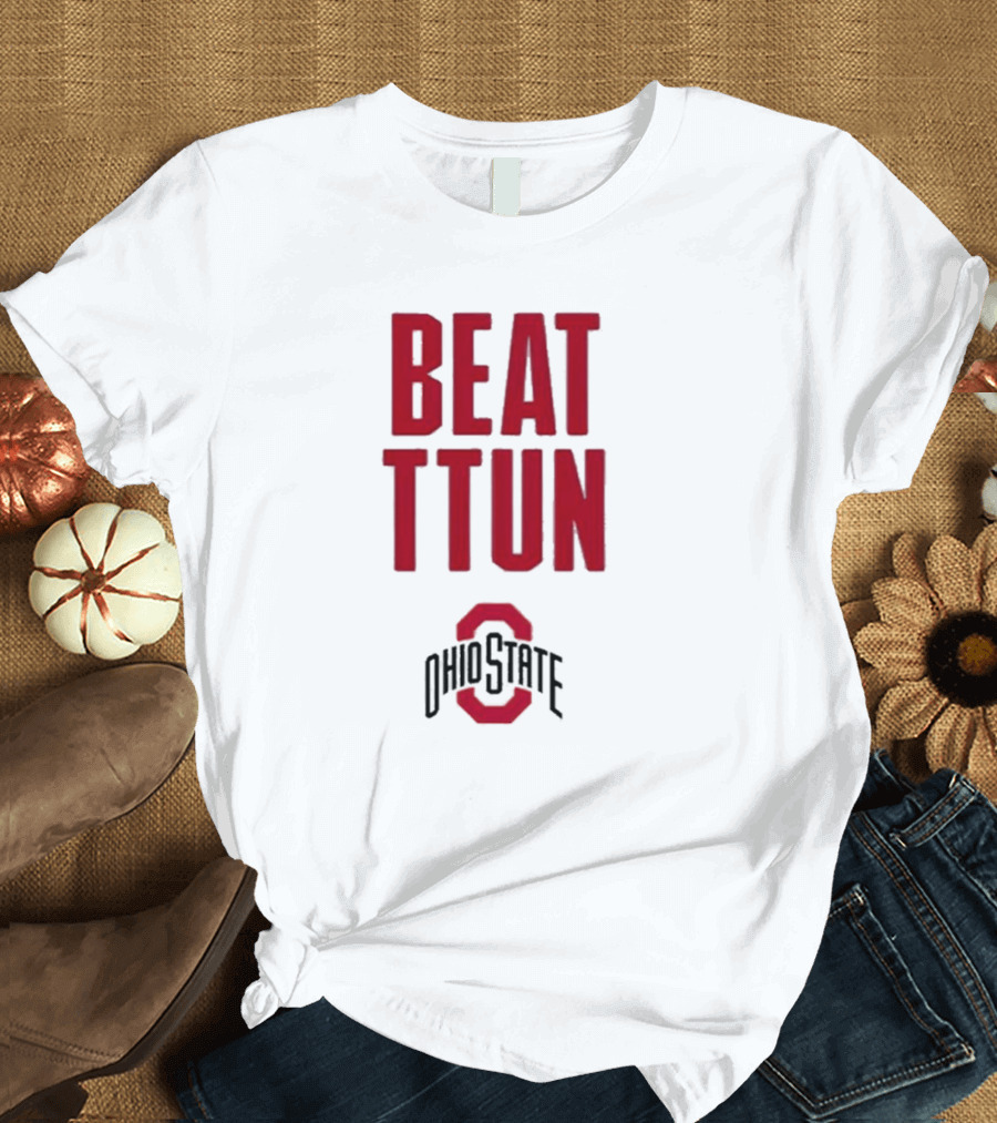 Beat TTUN Ohio State Block O T-Shirt