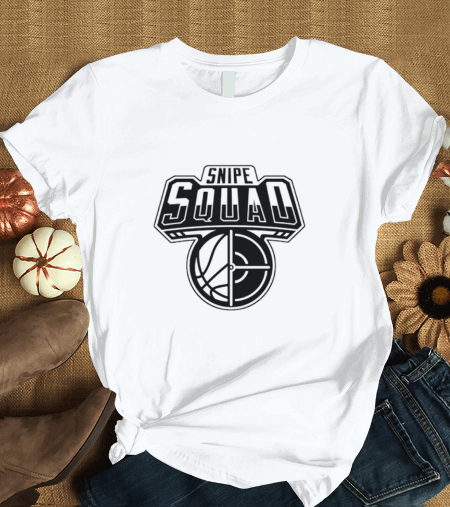 Brooklyn Nets Basketball Snipe Squad Crosshair T-Shirt