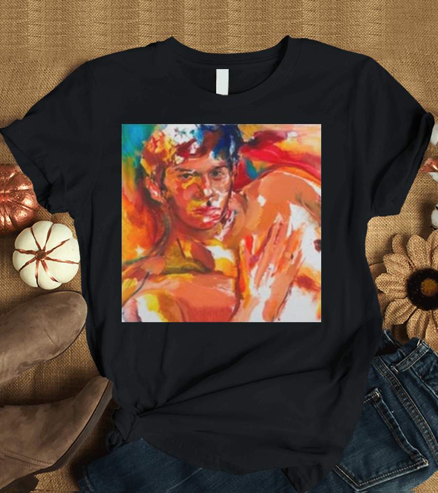 Live for Me Vinyl Abstract Colorful T-Shirt