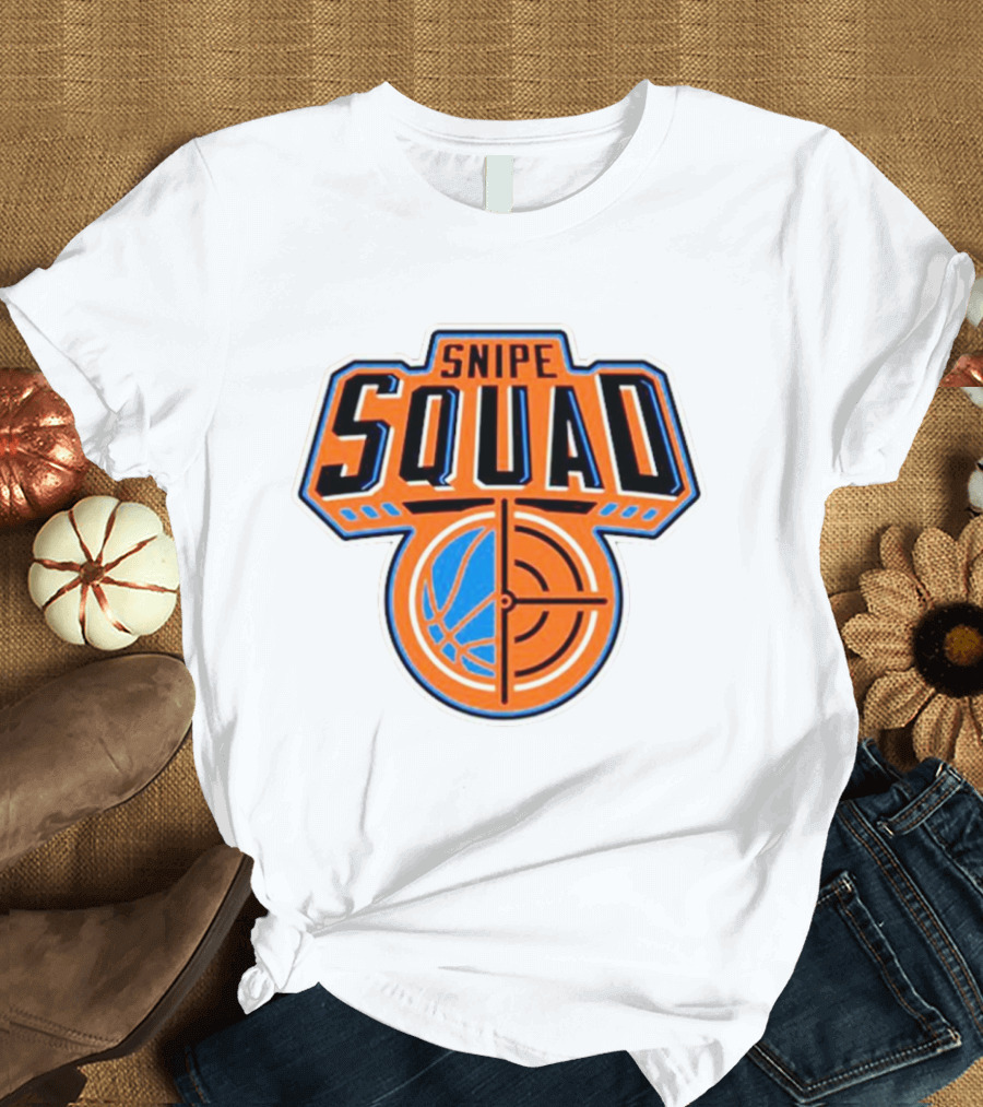 New York Knicks Snipe Squad Basketball Target T-Shirt
