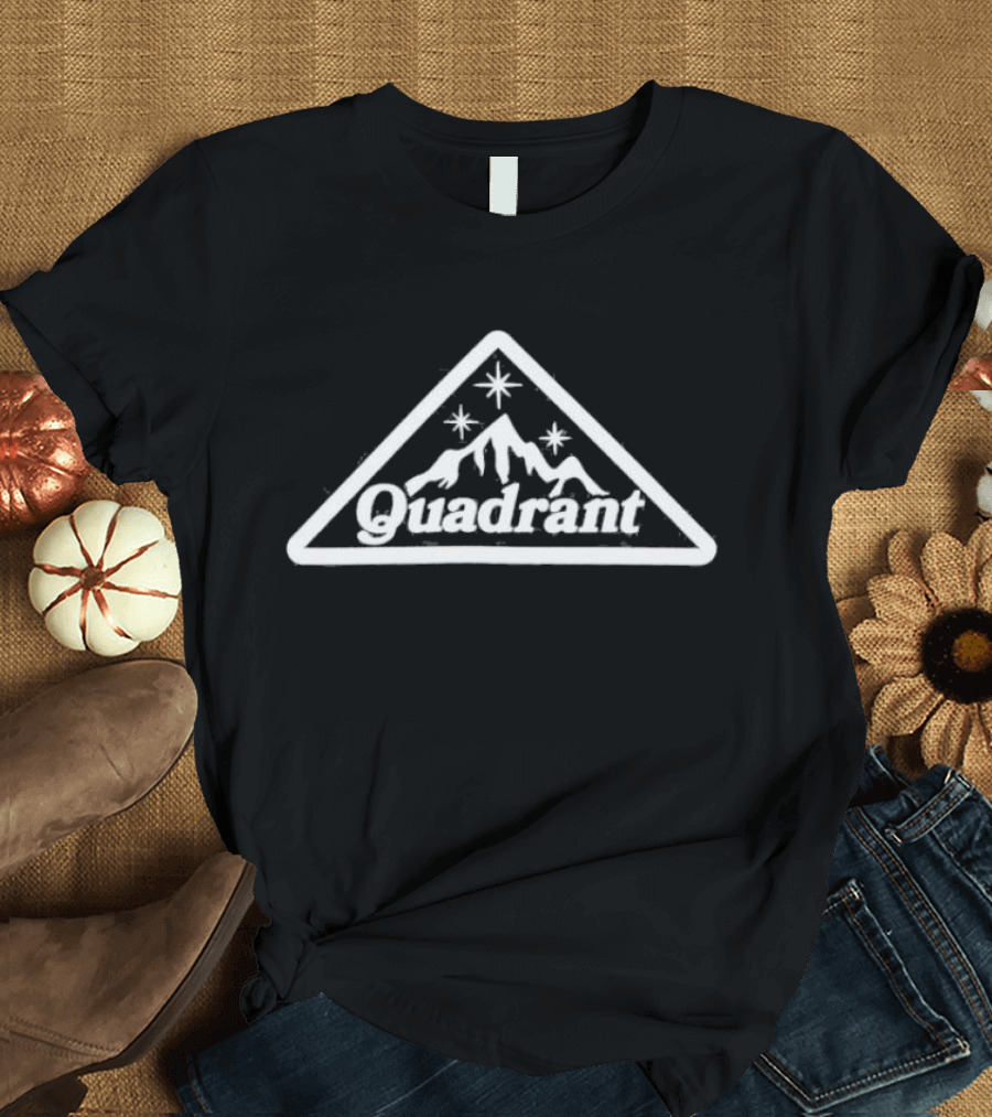 Quadrant Mountain Starry Triangle Adventure T-Shirt