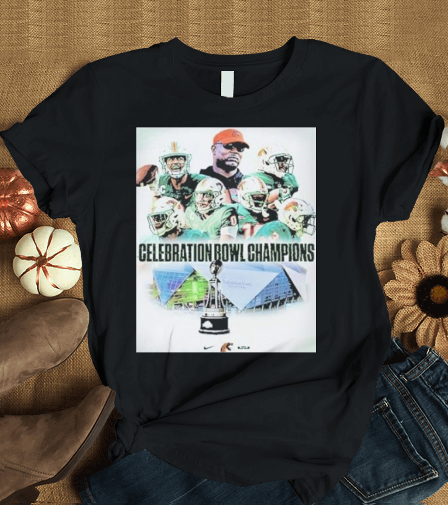 Congratulations Celebration Bowl Champions Florida AM Football Rattlers 2023-2024 Season Our Time T-Shirt