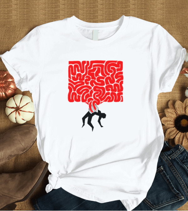 T-Shirt: My Body Betrayed Me Red Maze Burden T-Shirt My Body Betrayed Me Red Maze Burden T-Shirt