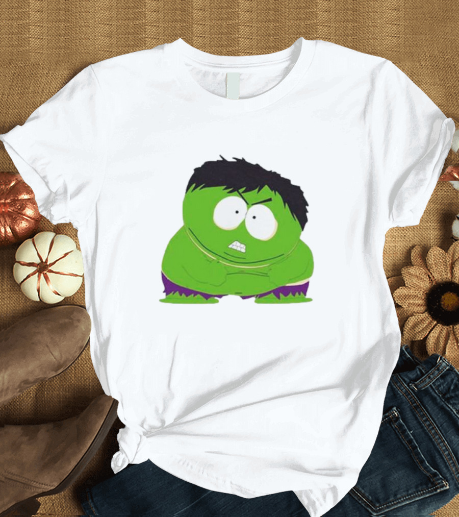 South Park Hulk Crossover Character Mashup T-Shirt