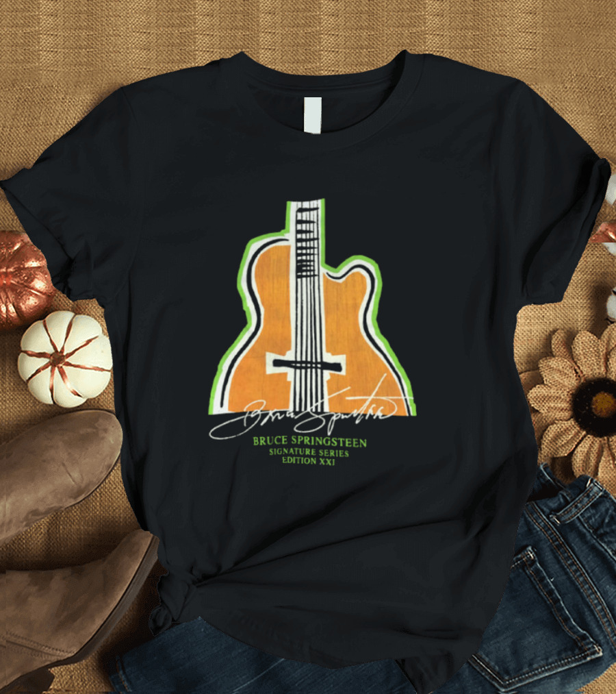 Bruce Springsteen Signature Series Edition XXI Guitar T-Shirt