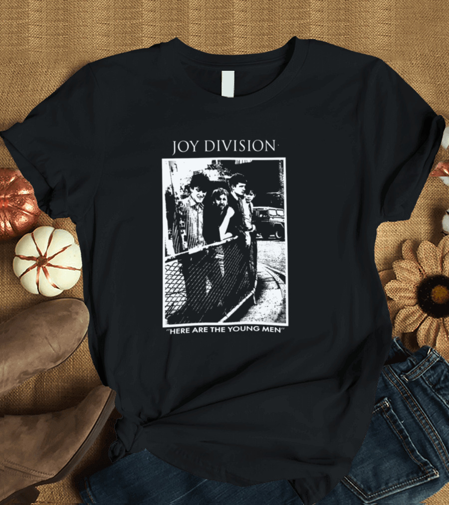 Joy Division Here Are The Young Men Vintage T-Shirt
