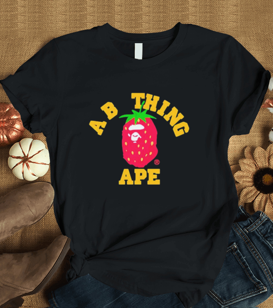 AB Thing Ape Strawberry T-Shirt