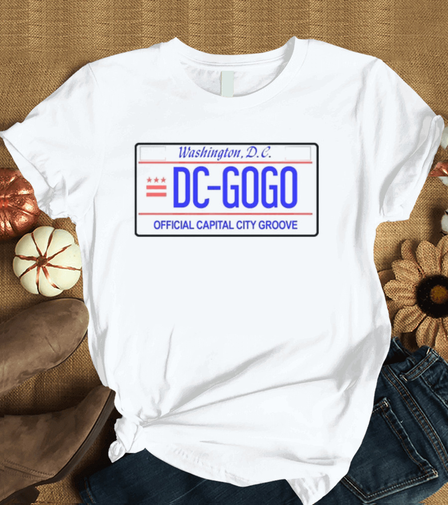 Washington D.C. DC-Gogo Official Capital City Groove T-Shirt