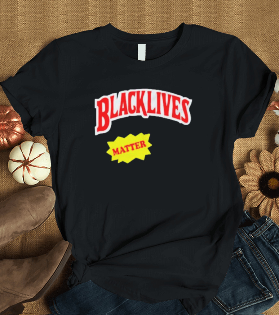 Black Lives Matter Backwoods Style Retro T-Shirt