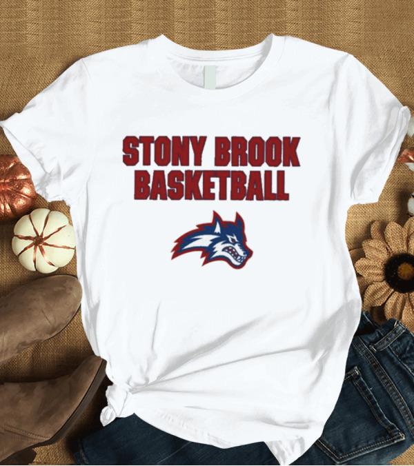 T-Shirt: Stony Brook Basketball Seawolves Team T-Shirt Stony Brook Basketball Seawolves Team T-Shirt
