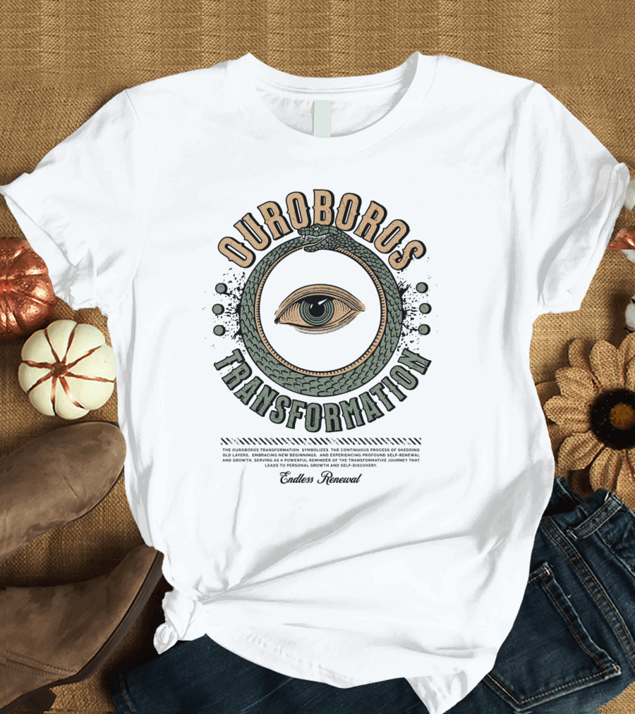 Ouroboros Transformation Endless Renewal T-Shirt