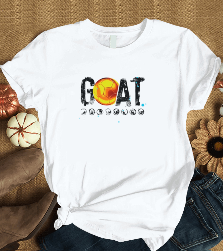 GOAT 8 Ballon D’Or El Mejor Del Mundo T-Shirt