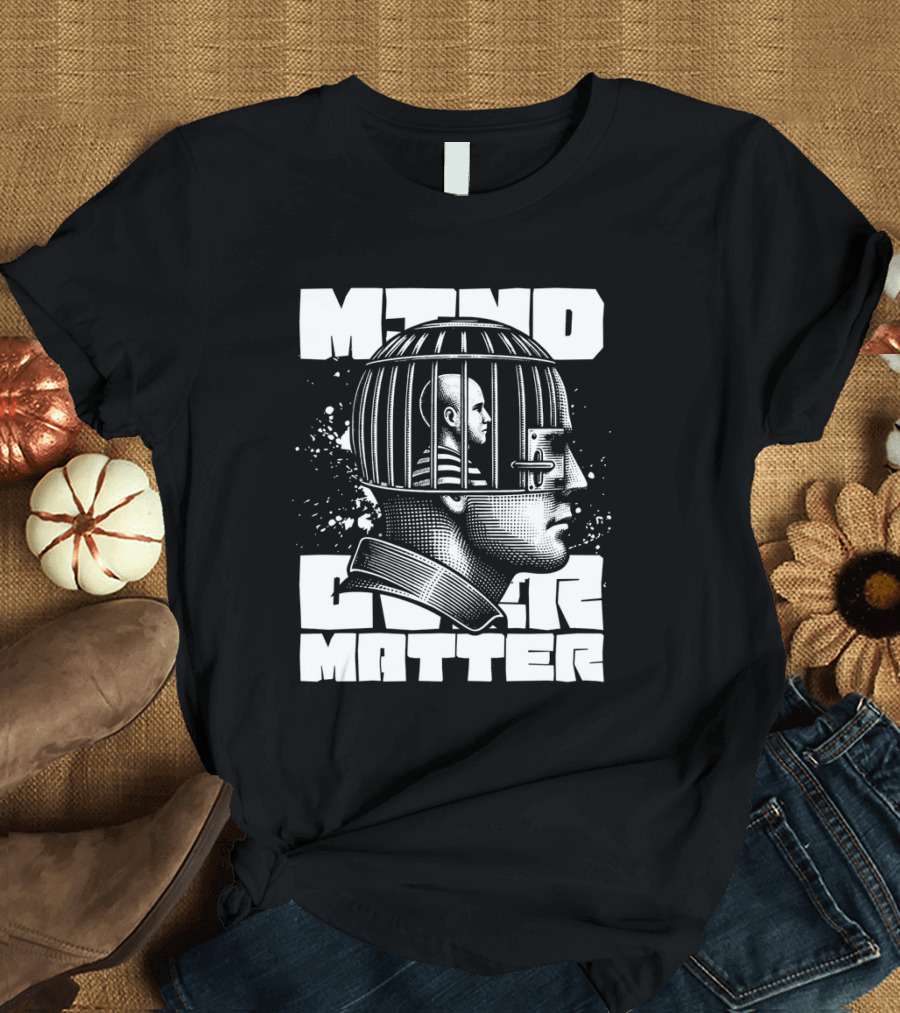 MIND OVER MATTER Prisoner Head T-Shirt