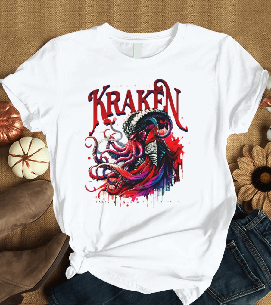 The Lord of Kraken Embrace the Abyss Rule the Depths T-Shirt