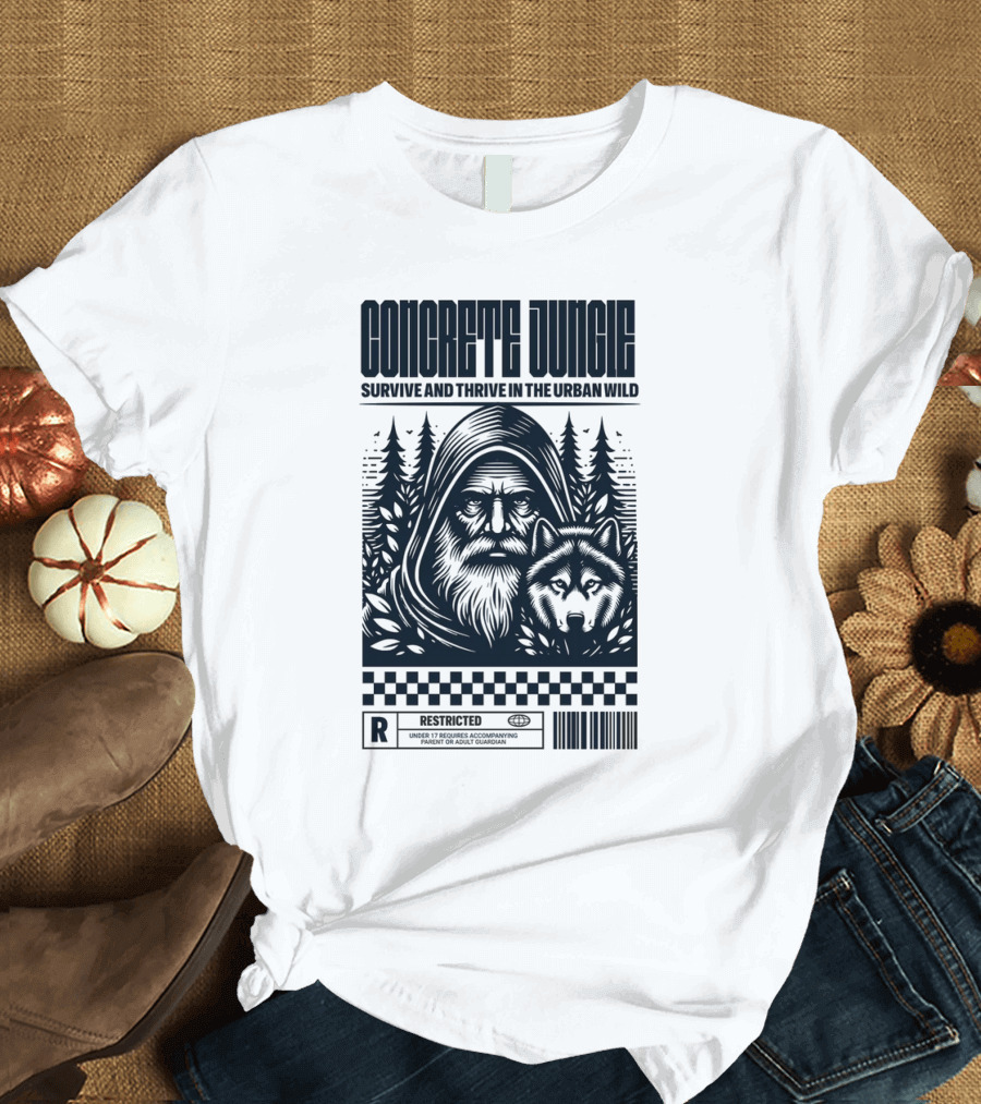 Concrete Jungle Survive and Thrive in the Urban Wild T-Shirt