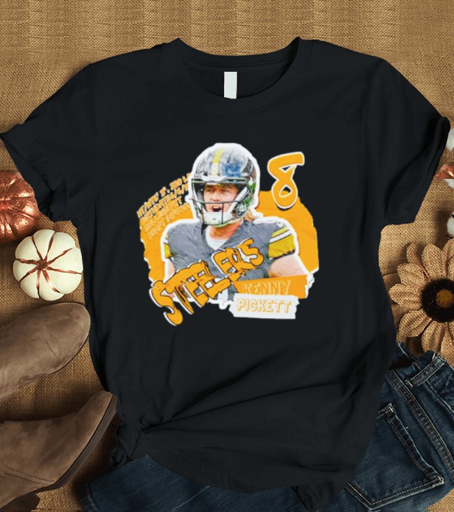 Kenny Pickett Steelers Football Number 8 T-Shirt