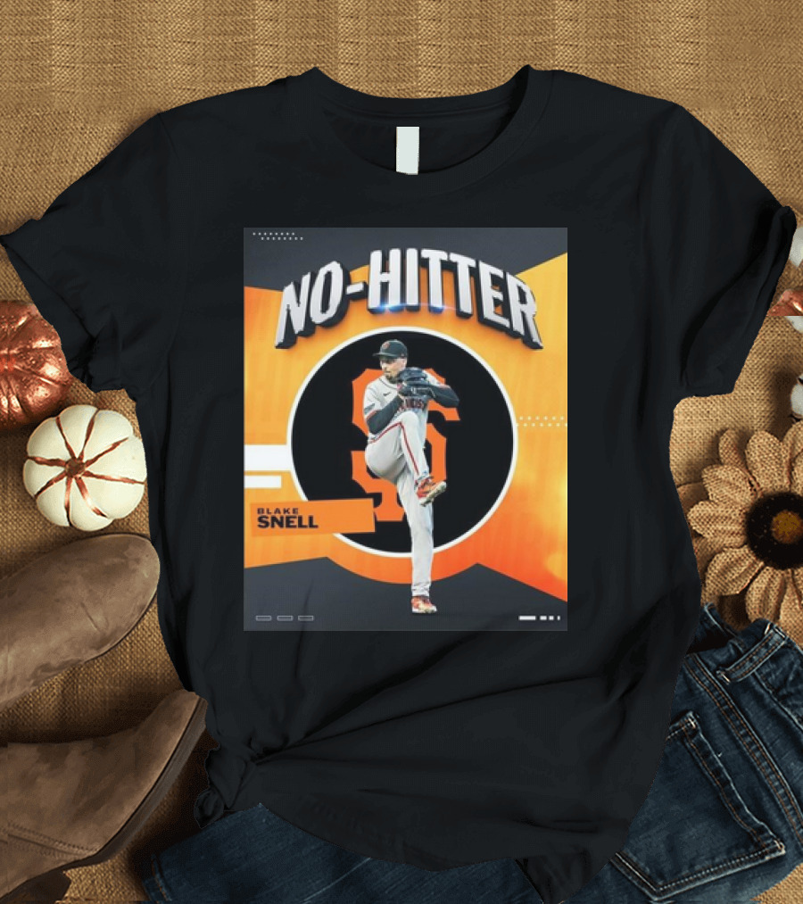 Blake Snell No-Hitter San Francisco Giants T-Shirt