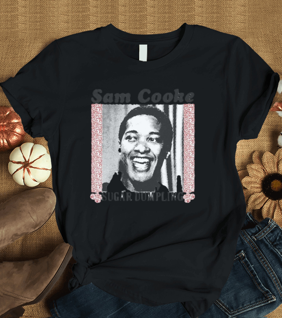 Sam Cooke Sugar Dumpling Smiling Portrait T-Shirt