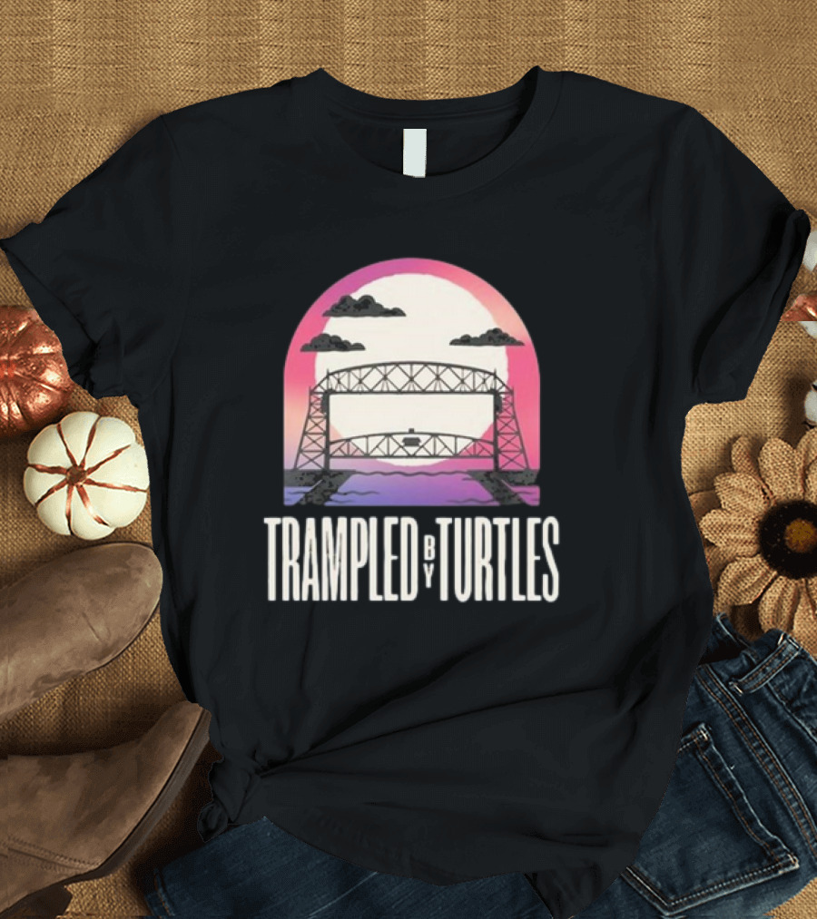Trampled By Turtles Lift Bridge 2024 Sunset T-Shirt