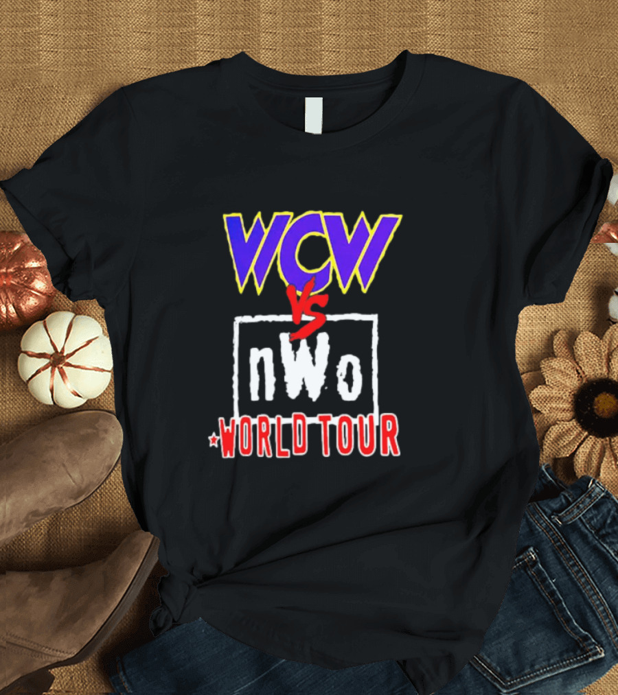 WCW vs nWo World Tour Wrestling Legends Showdown T-Shirt