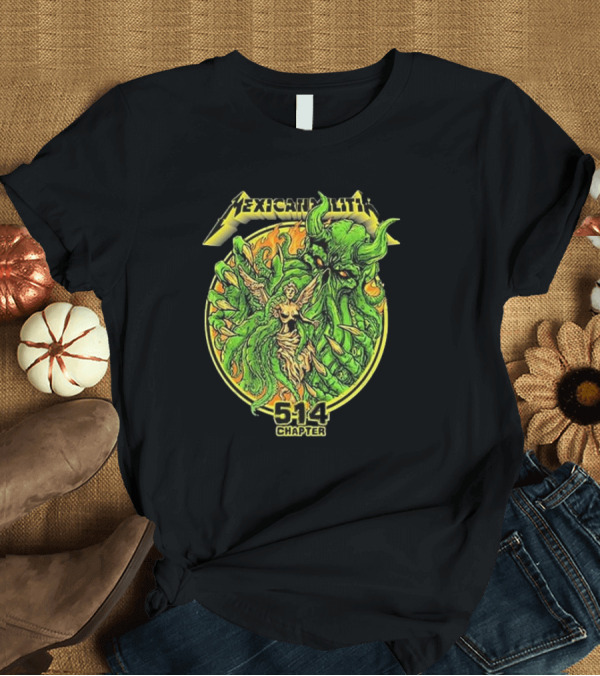 T-Shirt: Mexican Militia Chapter 514 Vintage Monster T-Shirt Mexican Militia Chapter 514 Vintage Monster T-Shirt