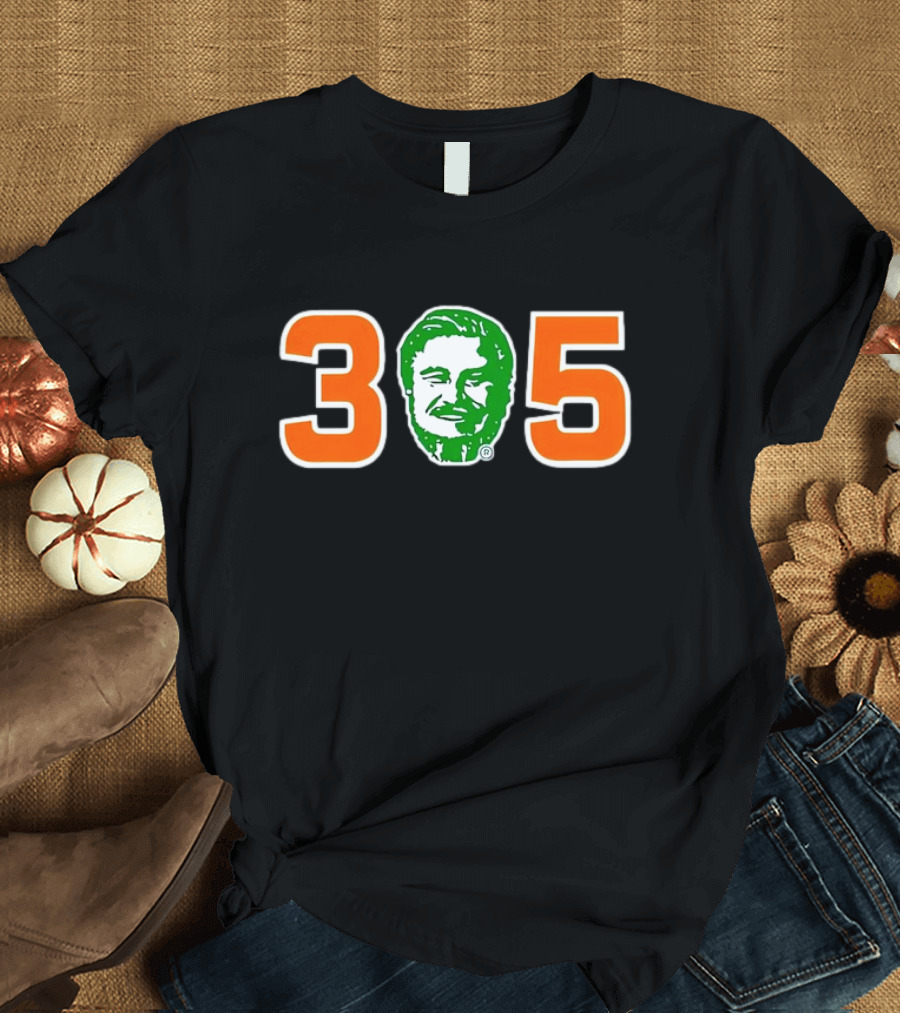305 Flanigan’s Logo Miami Area Code T-Shirt