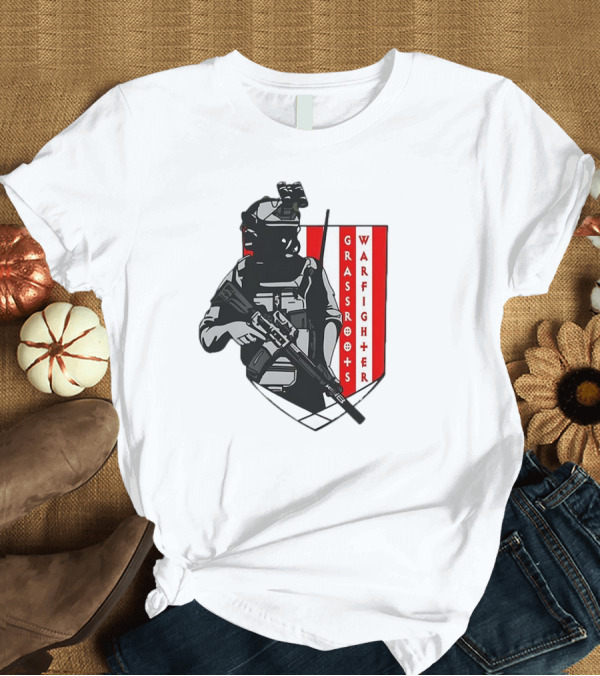 T-Shirt: Grassroots Warfighter Tactical Operator Shield T-Shirt Grassroots Warfighter Tactical Operator Shield T-Shirt