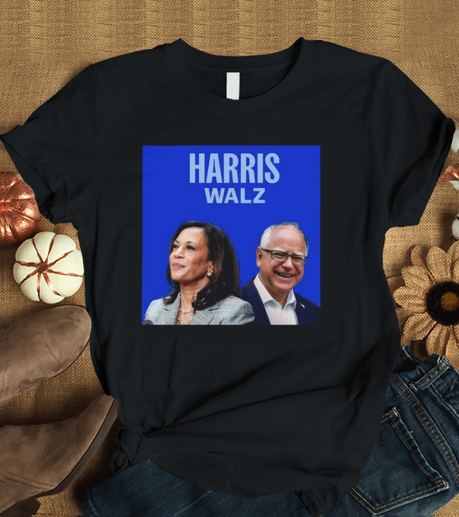 Harris Walz 2024 One Team Duo T-Shirt
