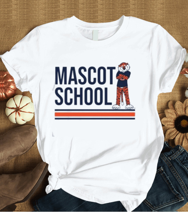 T-Shirt: Mascot School Stampauburn Tiger Stripes T-Shirt Mascot School Stampauburn Tiger Stripes T-Shirt