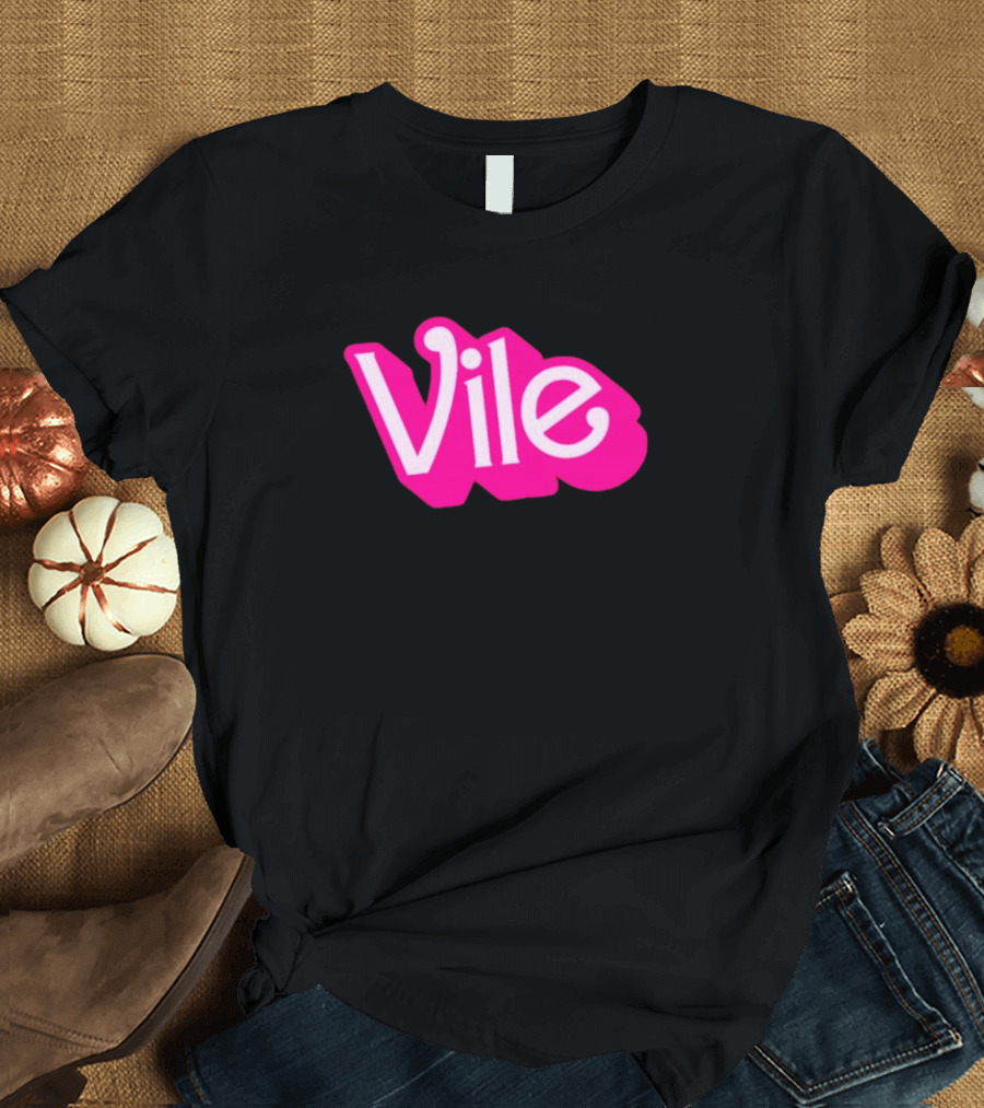 Vile Barbie Movies Vivid Hot Pink T-Shirt