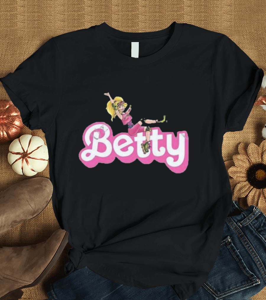Betty Blonde Vintage Pink T-Shirt