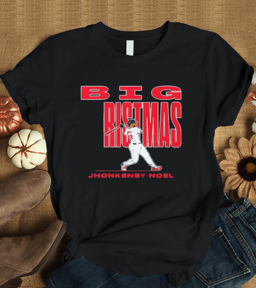 Jhonkensy Noel Cleveland Guardians Big Christmas Bigrismas T-Shirt