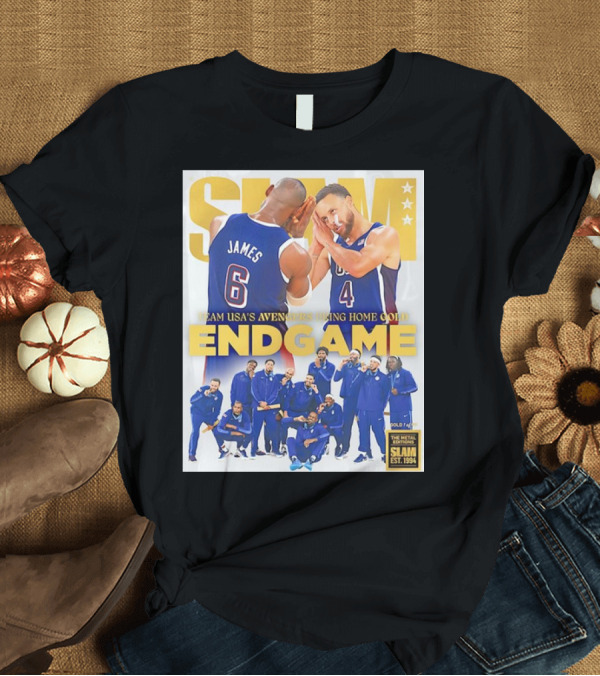 T-Shirt: Slam Team USA’s Avengers Bring Home Gold Endgame Basketball Slam Est. 1994 T-Shirt Slam Team USA’s Avengers Bring Home Gold Endgame Basketball Slam Est. 1994 T-Shirt