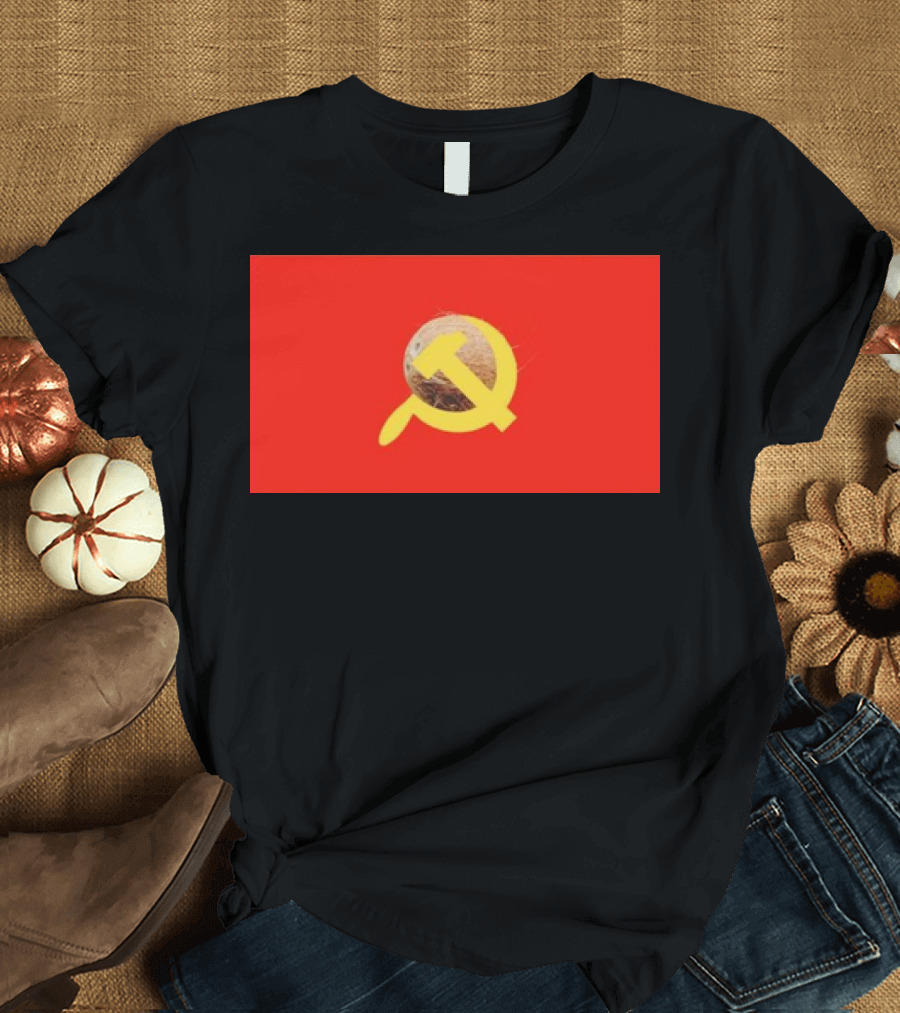 Coconut Coded Communism Kamala Harris Communist Hammer and Sickle T-Shirt