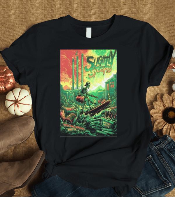 T-Shirt: Slightly Stoopid Summer Tour Dirty Heads Common Kings The Elovaters Vibrant T-Shirt Slightly Stoopid Summer Tour Dirty Heads Common Kings The Elovaters Vibrant T-Shirt