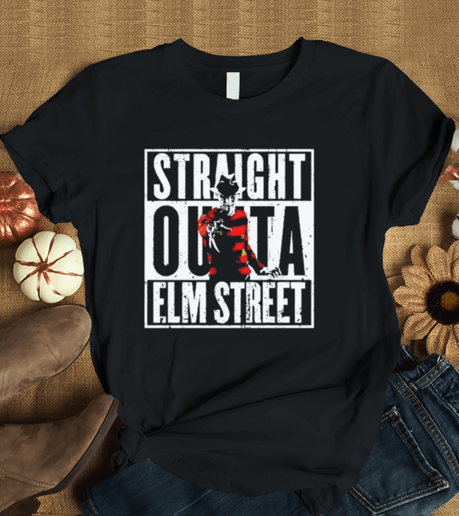 Straight Outta Elm Street Freddy Krueger T-Shirt
