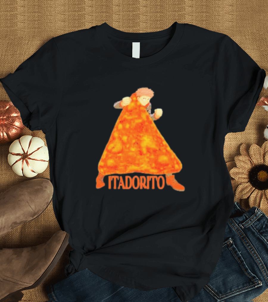 ItaDorito Jujutsu Kaisen Doritos Cheese Nachos Mashup T-Shirt