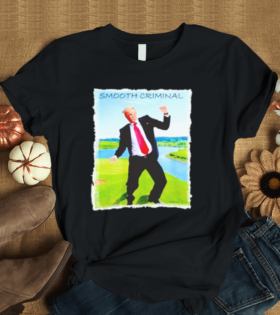 Smooth Criminal Trump Golf Dance Scene T-Shirt