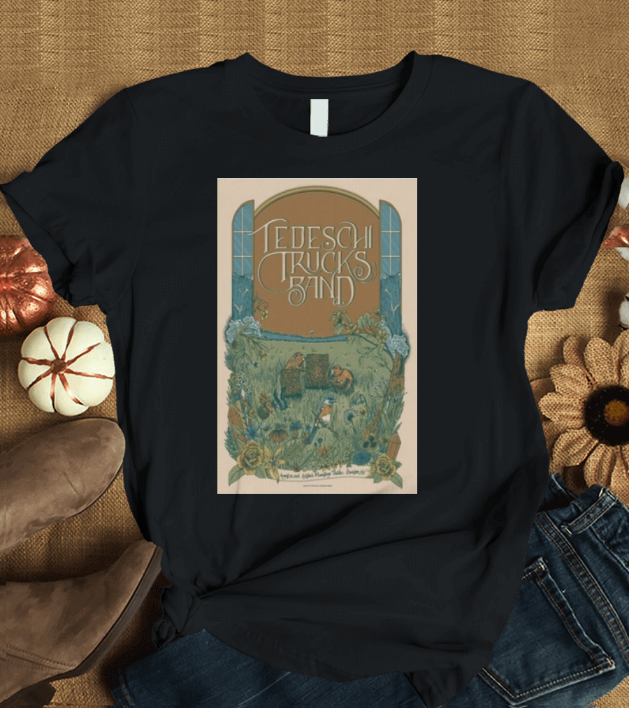 Tedeschi Trucks Band August 20 2024 ArtPark Mainstage Theater Lewiston NY Concert T-Shirt