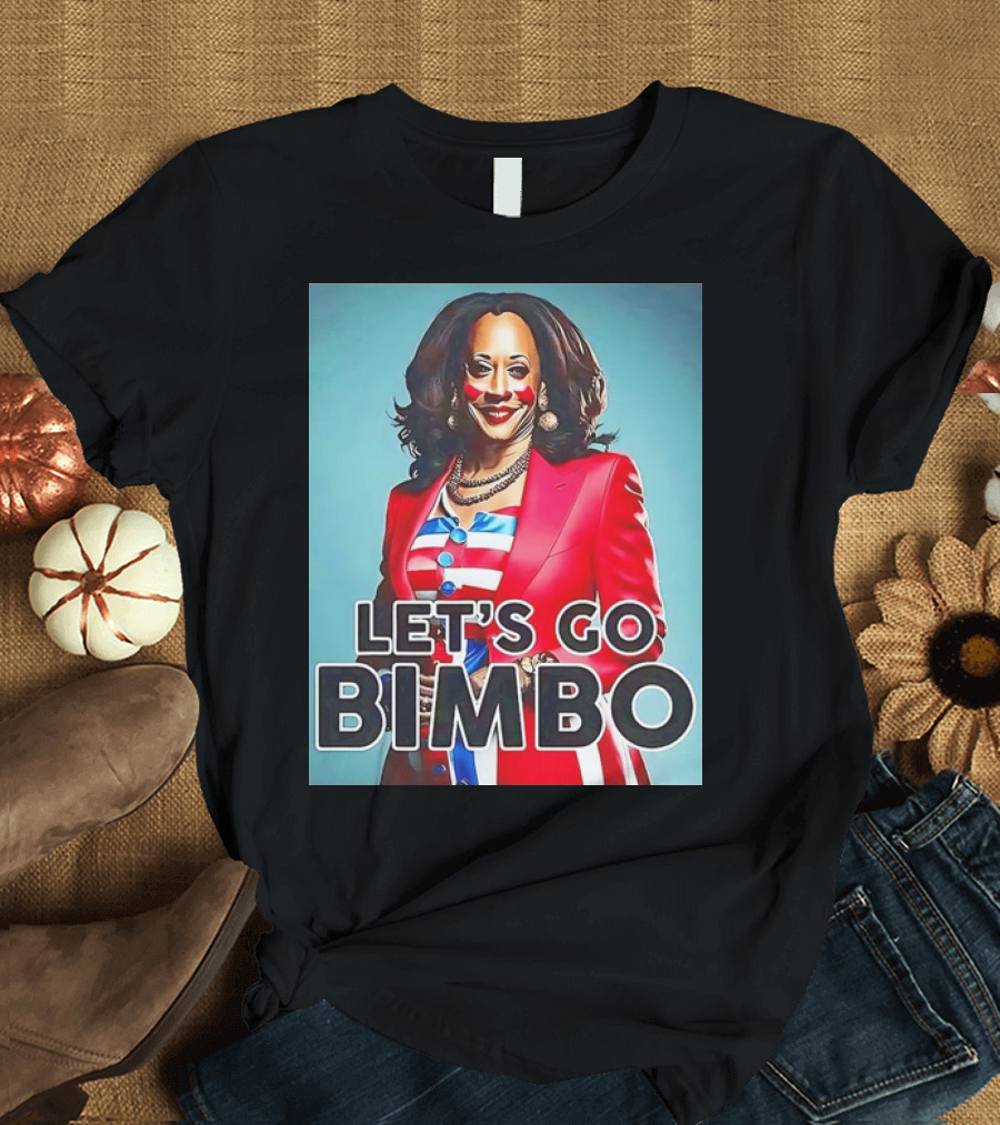 Let's Go Bimbo Pennywise Harris Clown Makeup T-Shirt