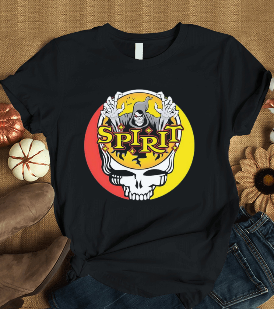 Grateful Dead Skeleton Spirit Halloween T-Shirt