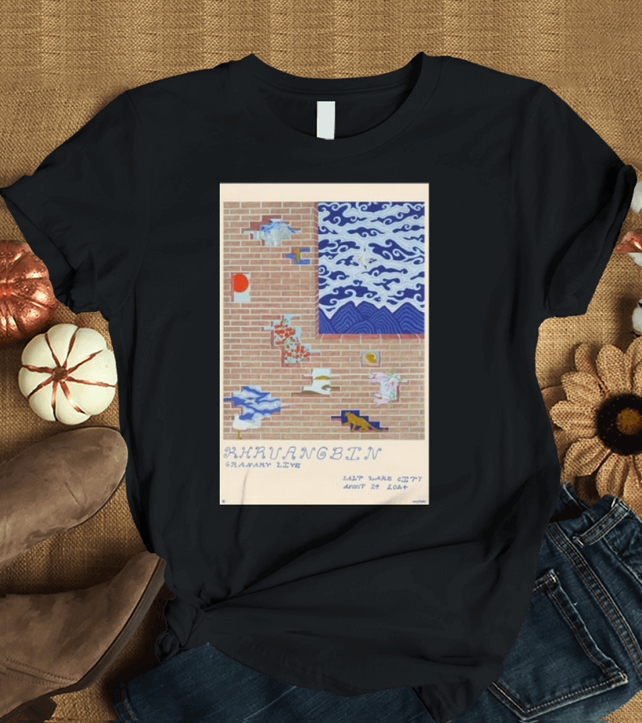 Khruangbin Grammy Live August 29 2024 Salt Lake City T-Shirt