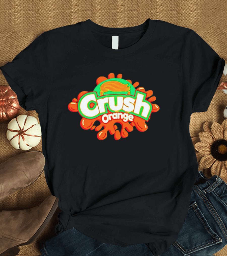 Trump Orange Crush 2024 Orange Burst T-Shirt