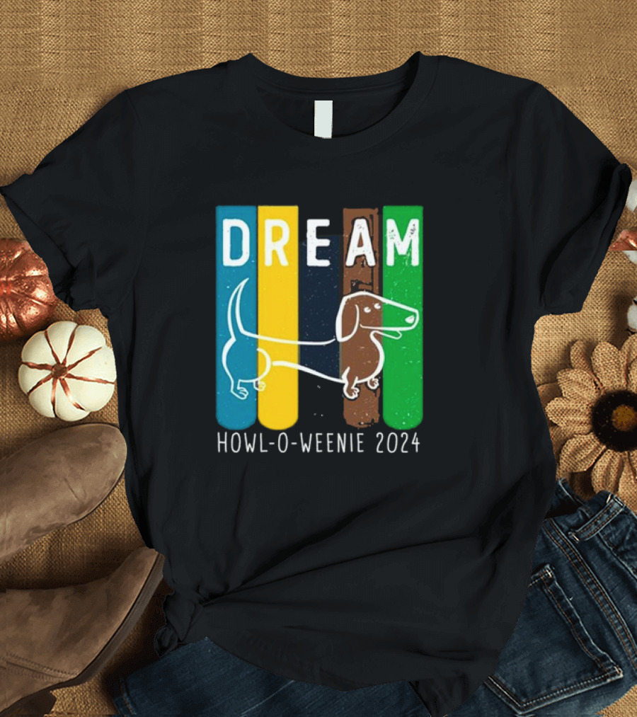 DREAM Howl-O-Weenie 2024 Dachshund Rescue Georgia T-Shirt