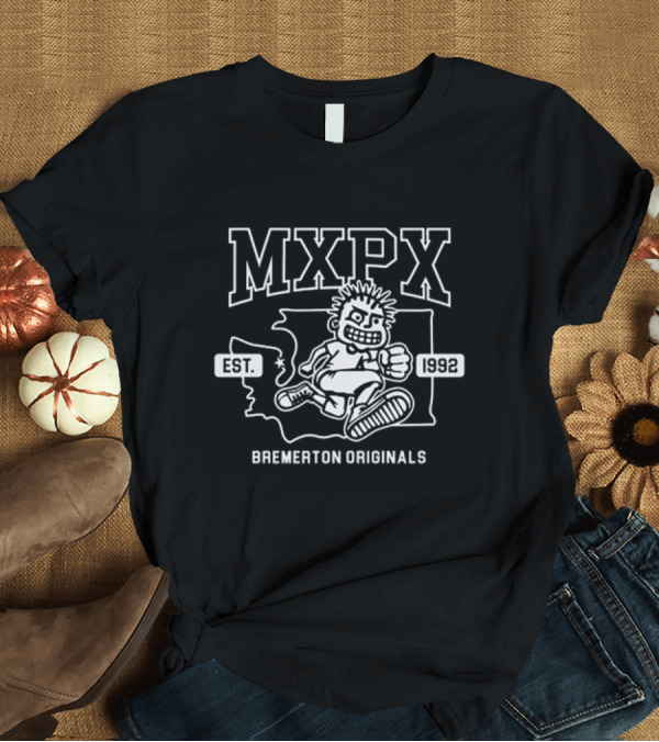 T-Shirt: Mxpx Est. 1992 Bremerton Originals Washington T-Shirt Mxpx Est. 1992 Bremerton Originals Washington T-Shirt