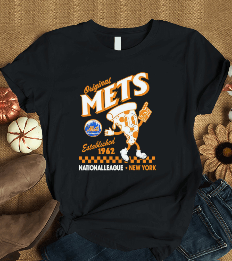 Original Mets Established 1962 National League New York T-Shirt