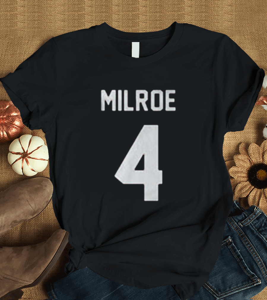 Alabama Football Milroe 4 Shirsey T-Shirt