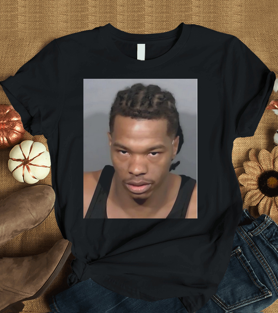Lil Baby Mug Shot Arrest Las Vegas Police Photo T-Shirt