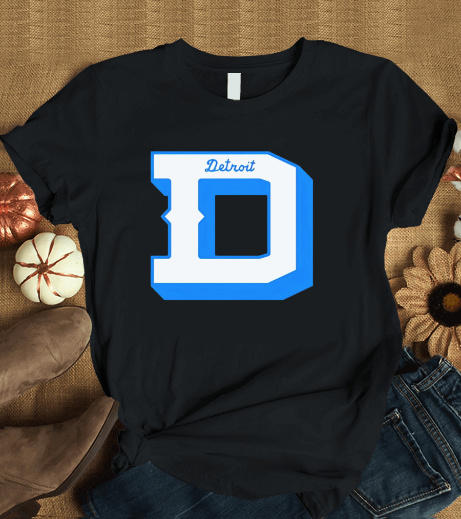 Detroit Lions Football Detroit D T-Shirt